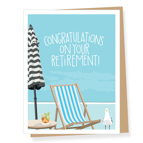 Beach Mojito, Retirement Card