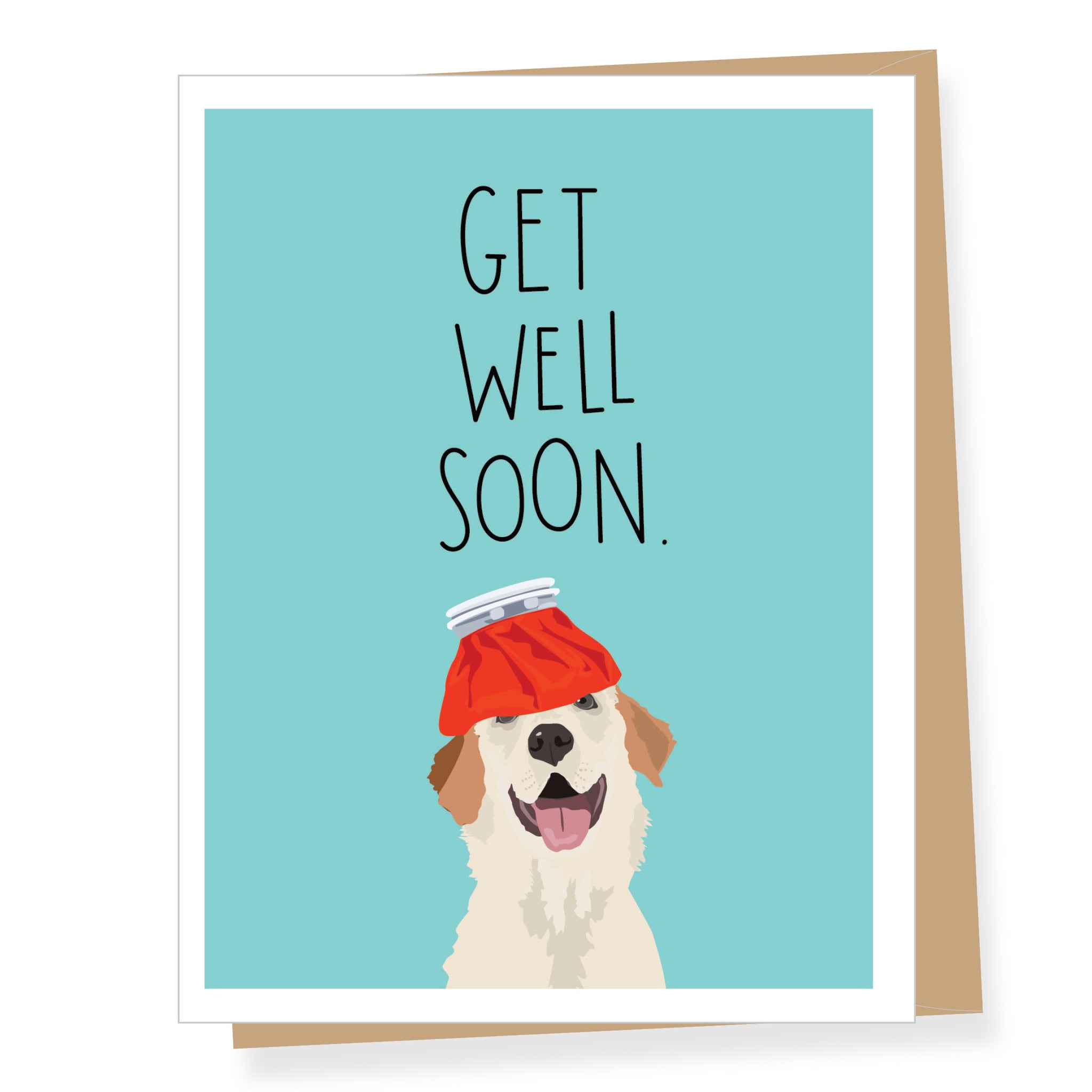 Pawsitively Speedy Recovery, Get Well Card