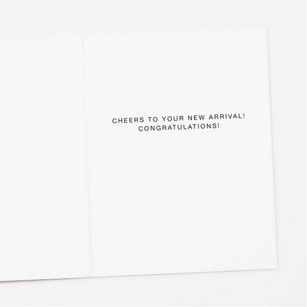 Most Room in Your Heart Quote, New Baby Card