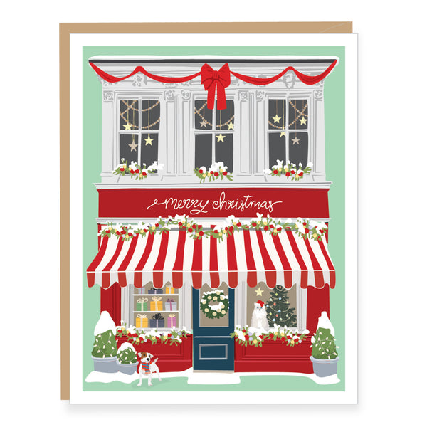 Christmas Shop Holiday Card