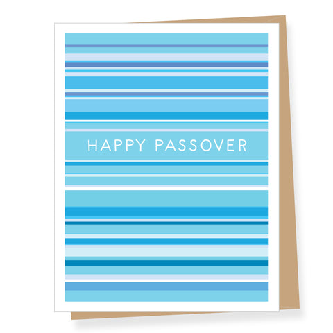 Modern Stripes Passover Card