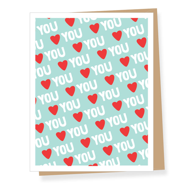 Heart You Valentine Card