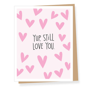 Still Love You Valentine Card