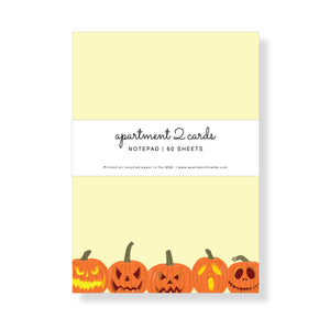 Halloween Jack-O-Lanterns Notepad