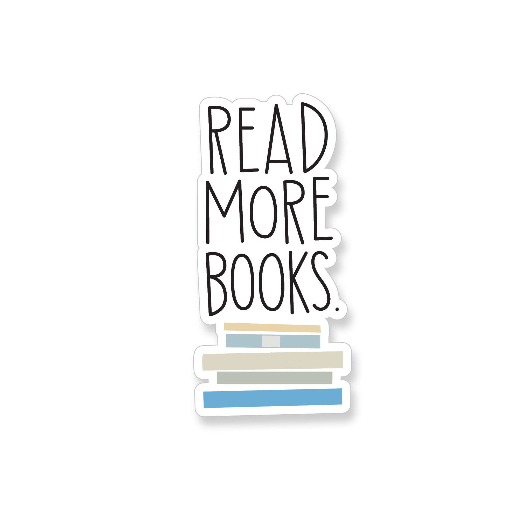 Read More Books, Vinyl Sticker