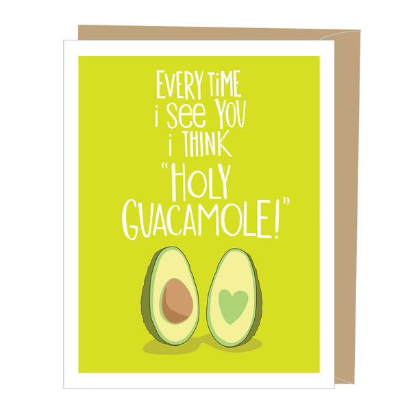 Holy Guacamole Anniversary Card